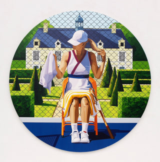 Will Martyr, Remember The Love You Found Here, 2023 contemporary Painting by the British Artist.