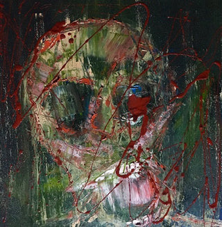 Lincoln Townley, The Darkness of Hollywood, 2016 contemporary Painting by the British Artist.