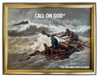 The Connor Brothers, Call On God, 2025 contemporary Painting by the British Artist.