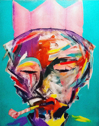 Hrair, Kings Cross, 2020 contemporary Painting by the Lebanese Artist.