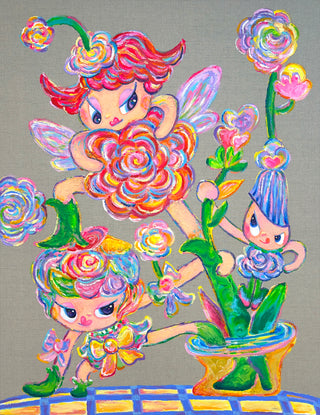 Flowa Fairies Fight, Scarlet