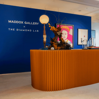 Maddox Residency at Selfridges - Exhibition Branding
