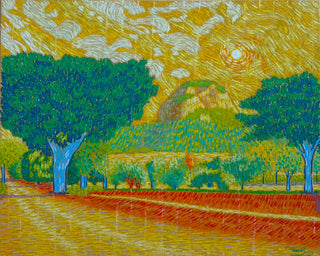 Landscape with Olive Trees