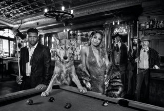 David Yarrow, The Rookie, 2021 contemporary Print by the British Artist.