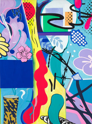 Dan Baldwin, Study for Fragmented Landscape, 2020 contemporary Works on Paper by the British Artist.