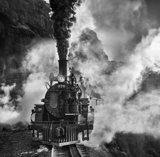 David Yarrow, Trainspotting, 2025 contemporary Print by the British Artist.