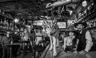 David Yarrow, The No Name Saloon, 2023 contemporary Print by the British Artist.