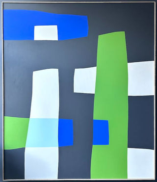 François Bonnel, Illusions, 2022 contemporary Painting by the French Artist.