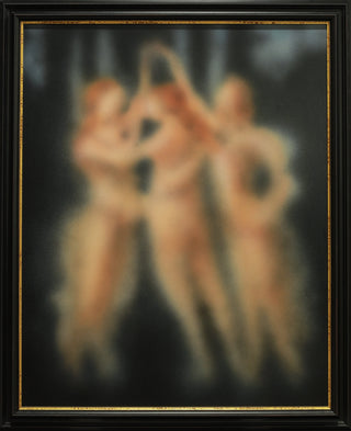Miaz Brothers, Joy Elegance and Beauty, 2022 contemporary Painting by the Italian Artist.