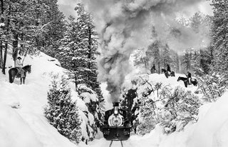 David Yarrow, Outlaws, 2024 contemporary Print by the British Artist.