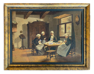 The Connor Brothers, Poker Night, 2025 contemporary Painting by the British Artist.