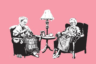 Banksy, Grannies (Unsigned), 2006 contemporary Print by the British Artist.