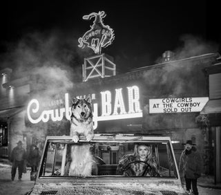 David Yarrow, The Million Dollar Cowboy Bar, 2025 contemporary Print by the British Artist.