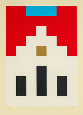 Invader, Marlboro, 2014 contemporary Print by the French Artist.