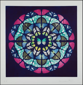 Damien Hirst, UP from Sanctum, 2010/2016 contemporary Print by the British Artist.