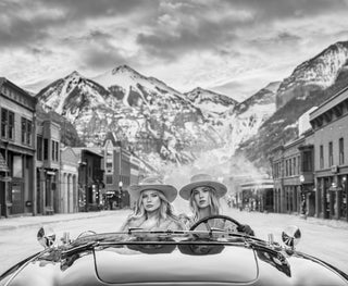 David Yarrow, White Chicks, 2024 contemporary Print by the British Artist.