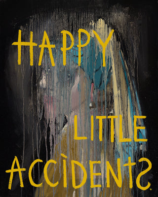 Ross Muir, Happy Accidents, 2023 contemporary Painting by the British Artist.