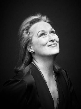 Andy Gotts, Meryl Streep, 2012 contemporary Print by the British Artist.
