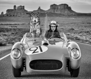 David Yarrow, Testarossa, 2023 contemporary Print by the British Artist.
