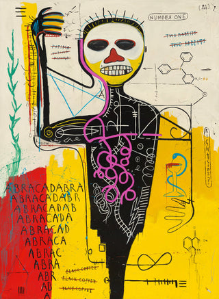 Ross Muir, The Magickian, 2024 contemporary Painting by the British Artist.