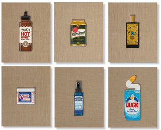 Sooyoung Chung, Biographical Objects x6, 2023 contemporary Painting by the South Korean Artist.