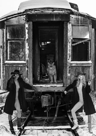 David Yarrow, Let's Catch The Last Train Home, 2017 contemporary Print by the British Artist.