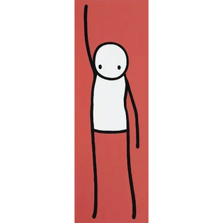 Stik, Liberty (Red), 2013 contemporary Print by the British Artist.