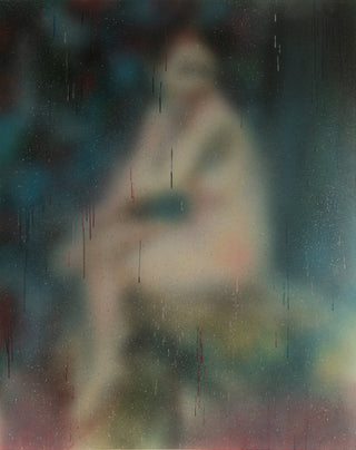 Miaz Brothers, Spring Showers, 2021 contemporary Painting by the Italian Artist.