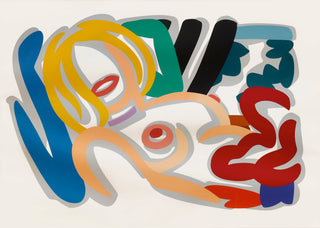 Tom Wesselmann, Big Blonde with Choker, 2017 contemporary Print by the American Artist.