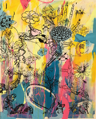 Dan Baldwin, Full Moon #1, 2017 contemporary Print by the British Artist.