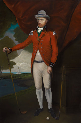Ross Muir, Van Golf, 2023 contemporary Print by the British Artist.