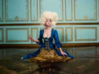 Tyler Shields, La Salle De Champagne, 2022 contemporary Works on Paper by the American Artist.