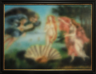 Miaz Brothers, Amor Vincit Omnia, 2022 contemporary Painting by the Italian Artist.
