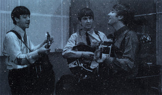 Russell Young, Beatlemania (Wild Blue), 2023 contemporary Print by the British Artist.