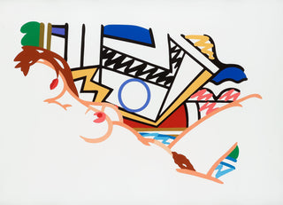 Tom Wesselmann, Monica Nude With Lichtenstein, 2002 contemporary Print by the American Artist.