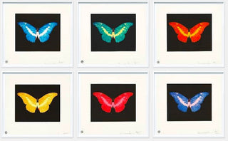 Damien Hirst, To Begin, To Believe, To Belong, To Lose, To Love, To Lure, 2008 contemporary Print by the British Artist.