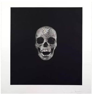 Damien Hirst, Skull 13 (Memento), 2008 contemporary Print by the British Artist.