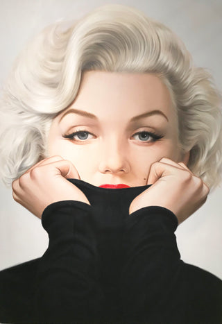 Michael Moebius, Marilyn Sugar, 2018 contemporary Print by the German Artist.