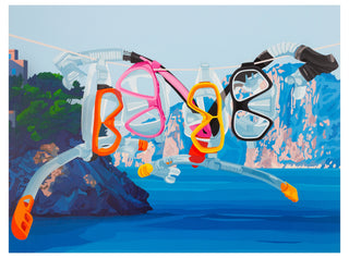 Will Martyr, Everything Is Achievable, 2026 contemporary Painting by the British Artist.