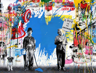 Mr Brainwash, Juxtapose, 2018 contemporary Print by the French Artist.