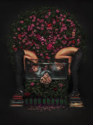 Haris Nukem, Momento Mori, 2019 contemporary Works on Paper by the British Artist.