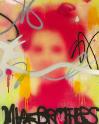Miaz Brothers, Flashtronica with Rough, 2011 contemporary Painting by the Italian Artist.