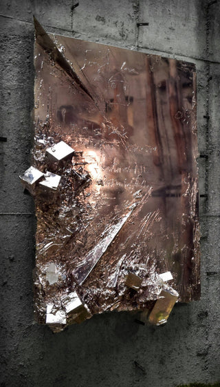 Igor Dobrowolski, Dark Mirror, 2019 contemporary Sculpture by the Polish Artist.