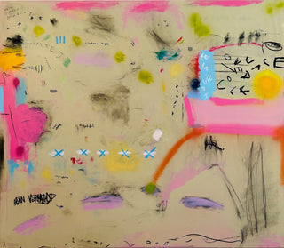 David Pher, Keep On Believing, 2022 contemporary Painting by the German Artist.