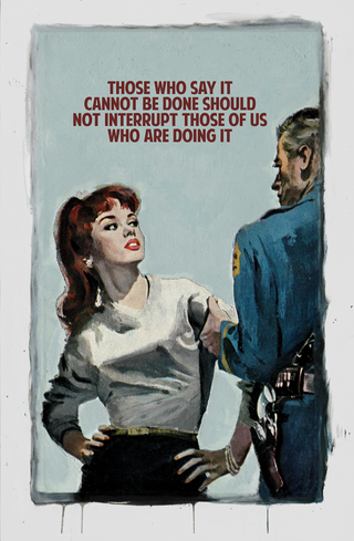 The Connor Brothers, Those Who Say It Cannot Be Done, 2020 contemporary Print by the British Artist.