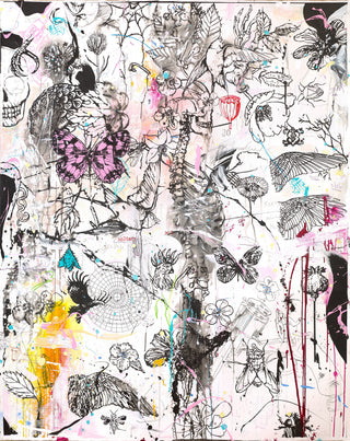 Dan Baldwin, Solitary, 2016 contemporary Works on Paper by the British Artist.