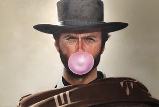 Michael Moebius, Blondie Bubblegum, 2014 contemporary Painting by the German Artist.