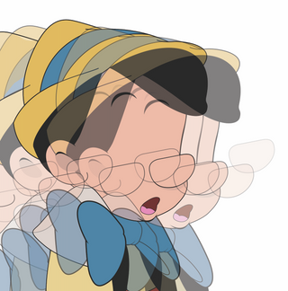 Jerkface, Who Nose, 2020 contemporary Print by the American Artist.