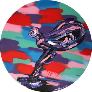Bradley Theodore, Flying in the Wind, 2017 contemporary Painting by the Caribbean Artist.