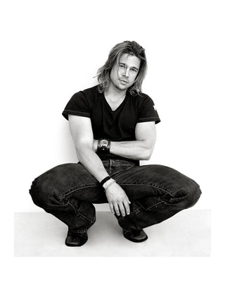 Andy Gotts, Brad Pitt Co-signed, 2003 contemporary Works on Paper by the British Artist.